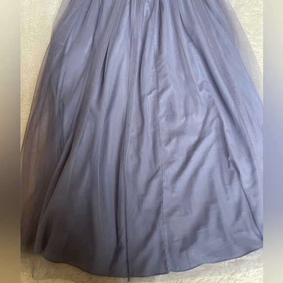 ASOS Lavender/Periwinkle Beaded Prom Style Drees - Picture 12 of 16